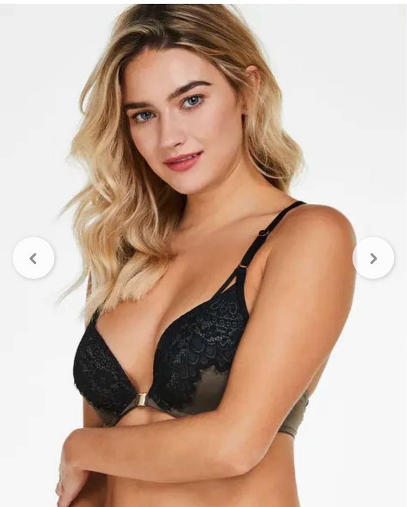 Soutien-gorge push-up dentelle HUNKEMOLLER