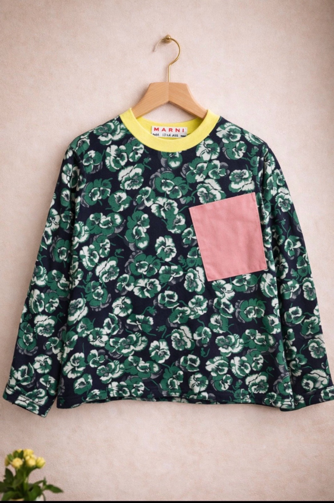 Blouse Marni fille 12 ans – imprimé floral – neuve sans étiquette