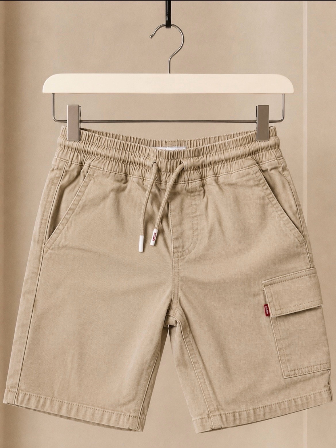 Levi’s • Short cargo beige garçon 5 ans • Comme neuf