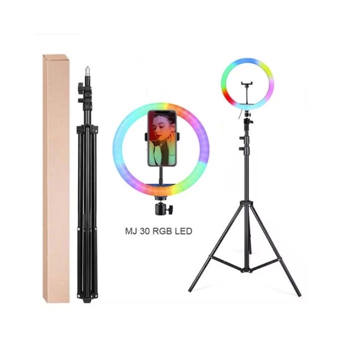 Ring light RGB MJ30 - Noir