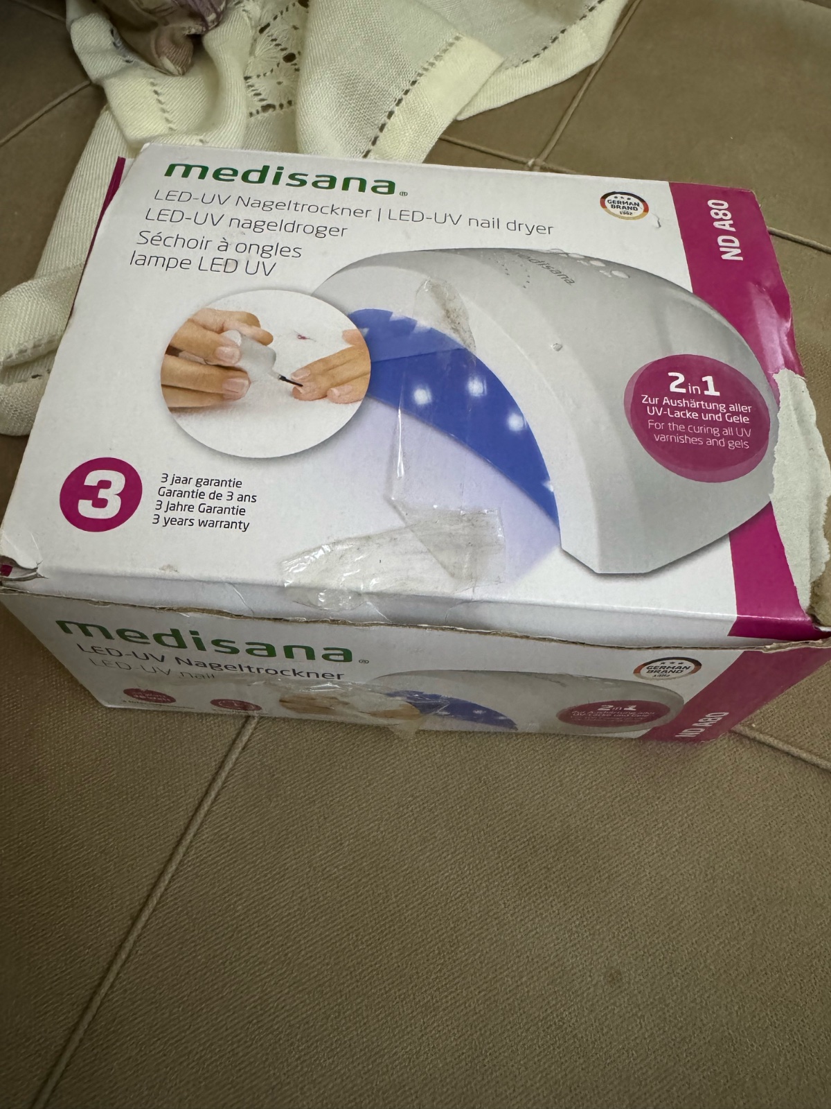 Lampe UV