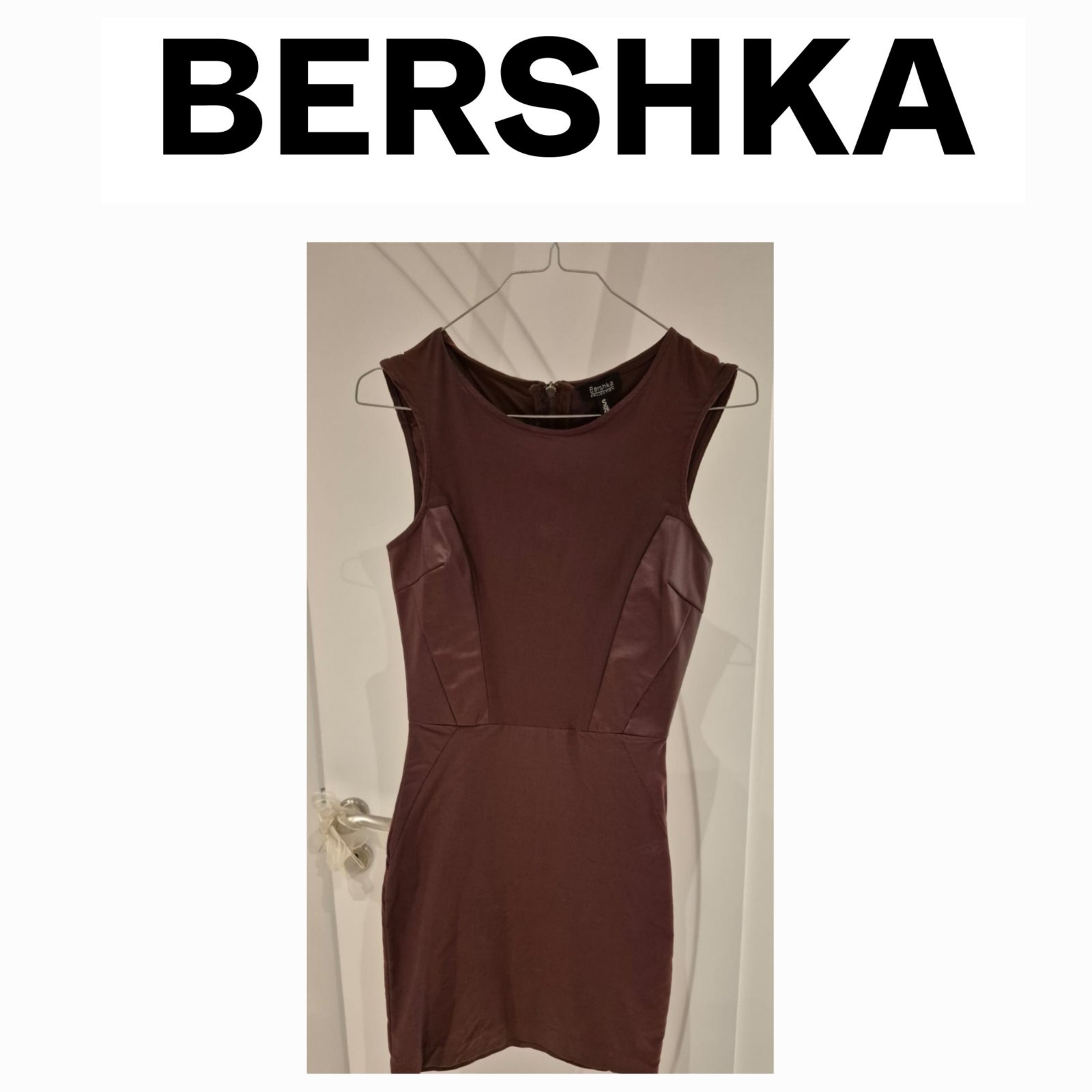 Robe soirée bershka aubergine