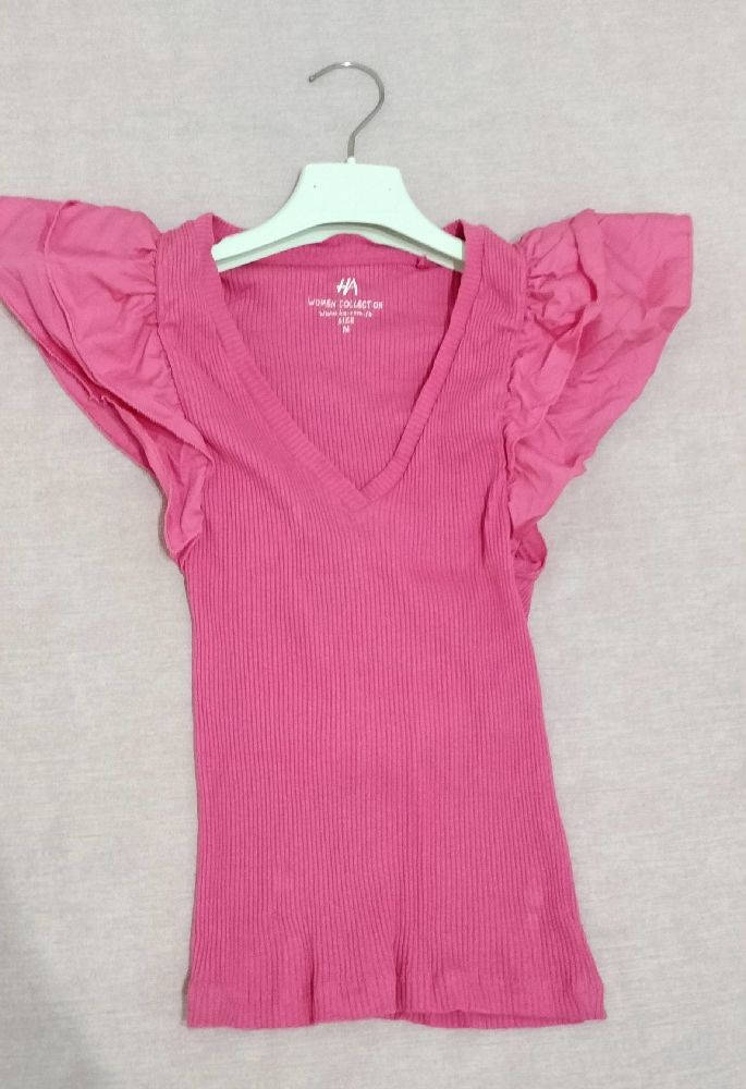 Pull HA rose porté 1 fois 