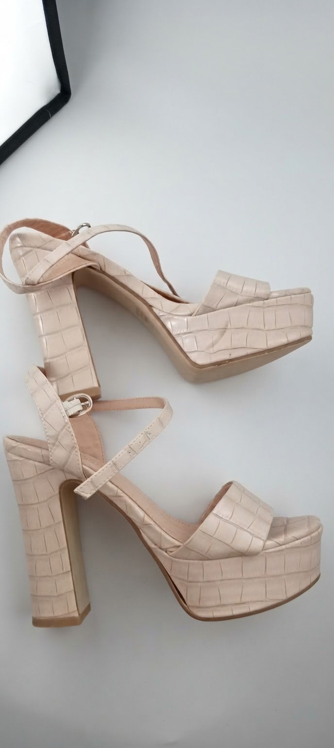 Talon rose poudré 