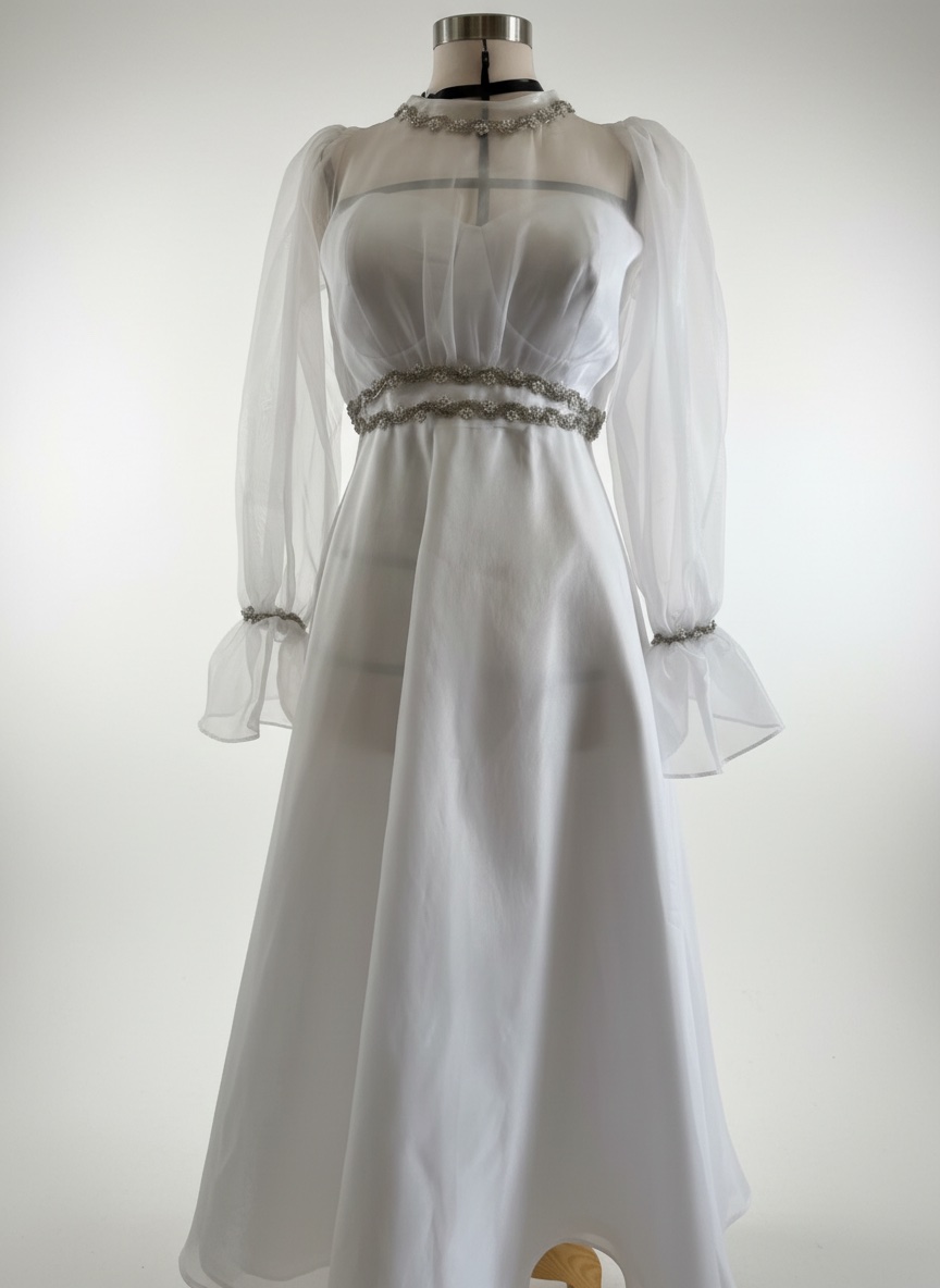 Robe blanc