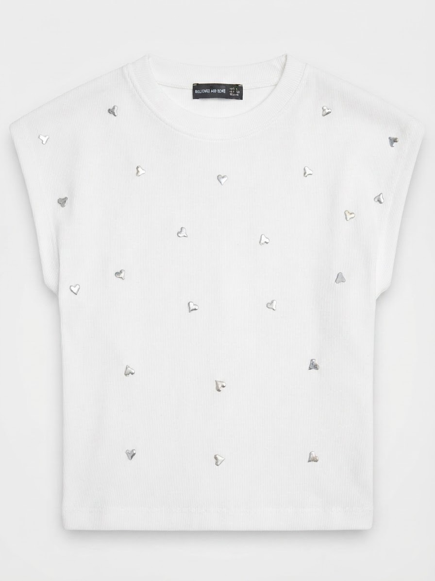 Top blanc trop chic 