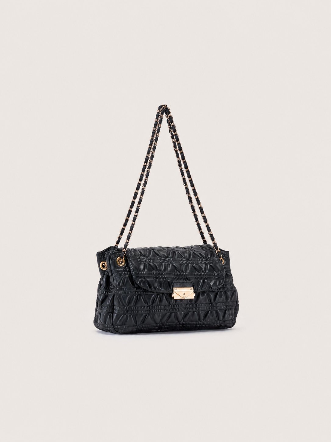 Sac à main noir  véritable cuir