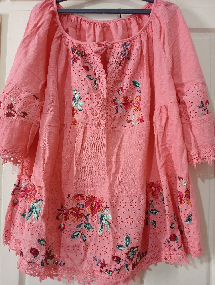 Pull style chemise 