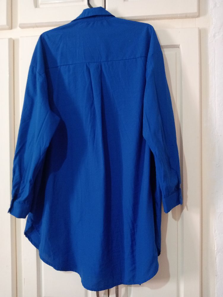 chemise bleu
