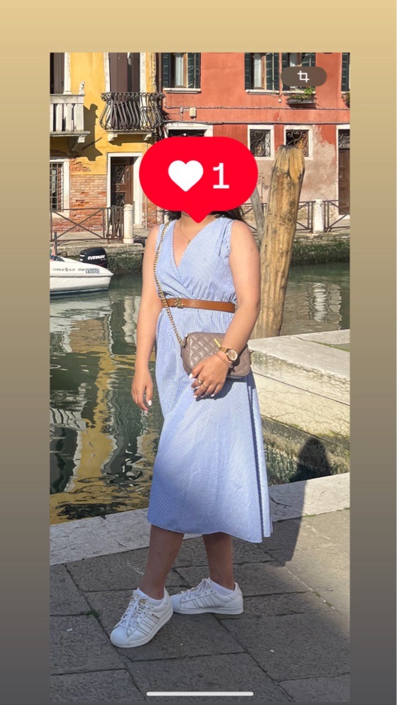 Robe midi très élégante M 