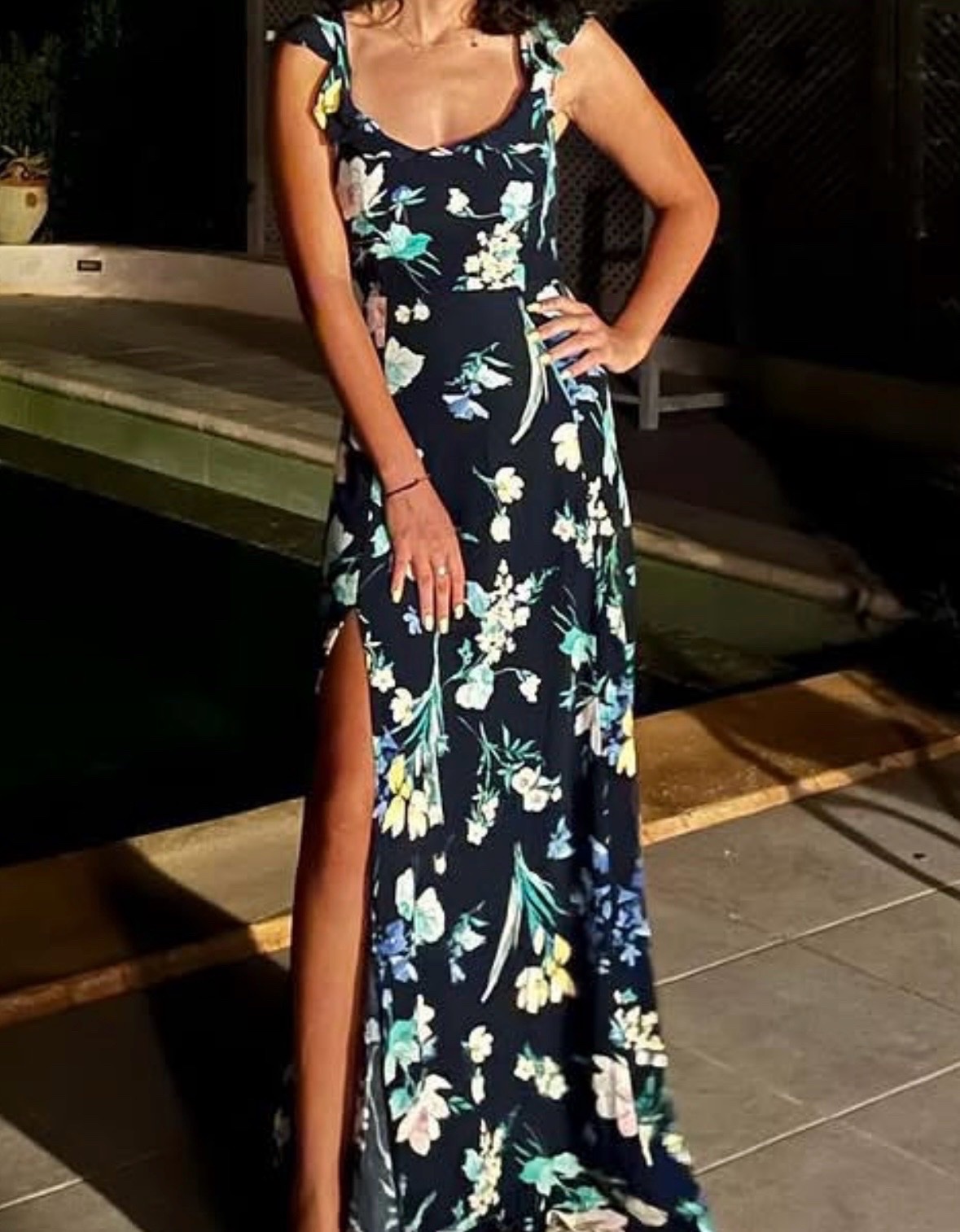 Robe fleuri