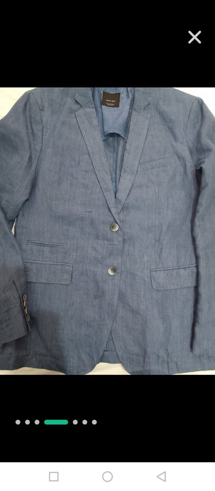 Veste Zara en lin 