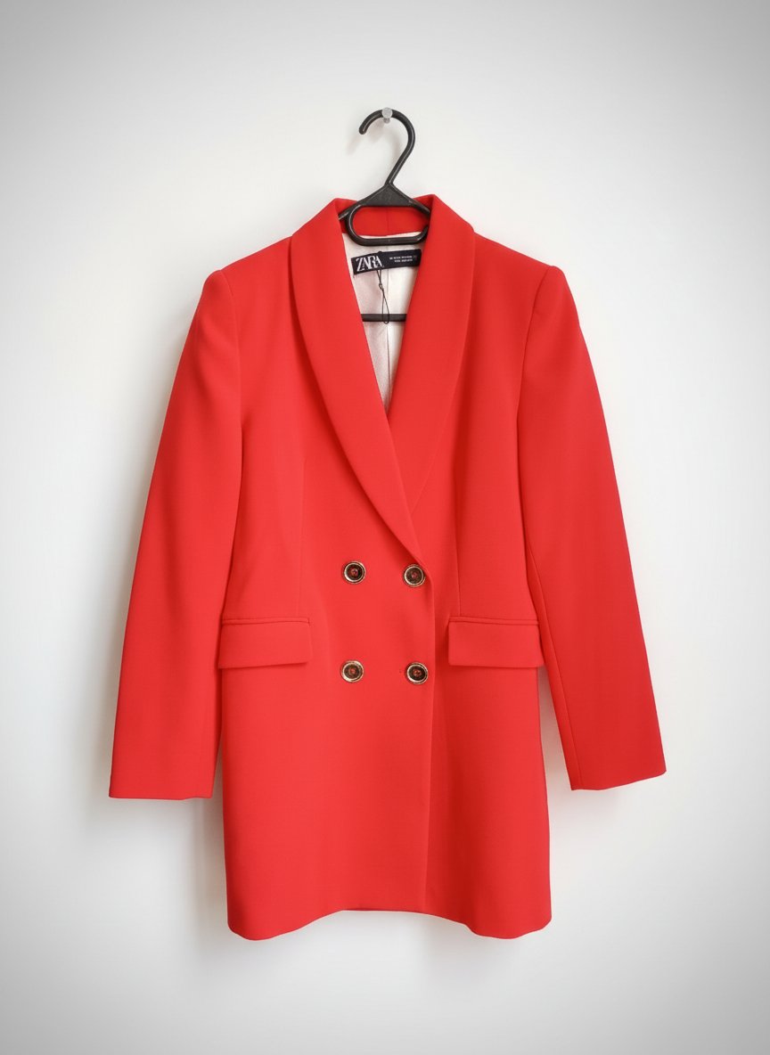 Veste Zara neuve Rouge Corail