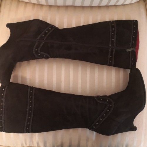 Bottes en cuir vertitable Pons quintana