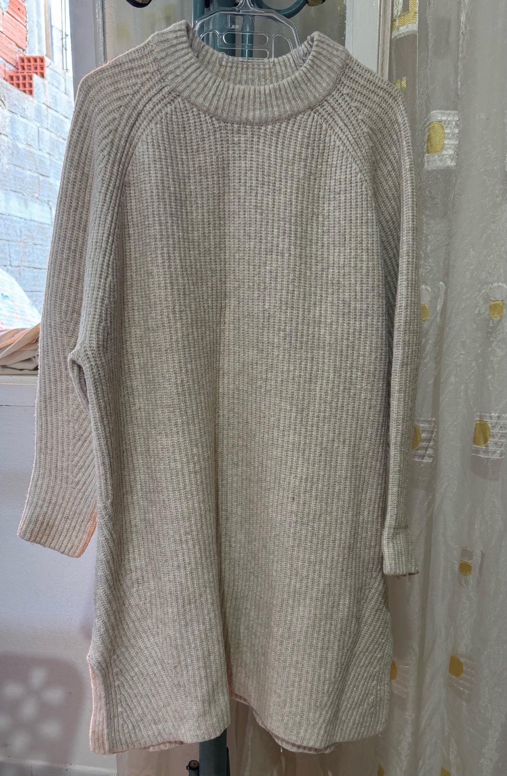 Robe Midi oversize en laine