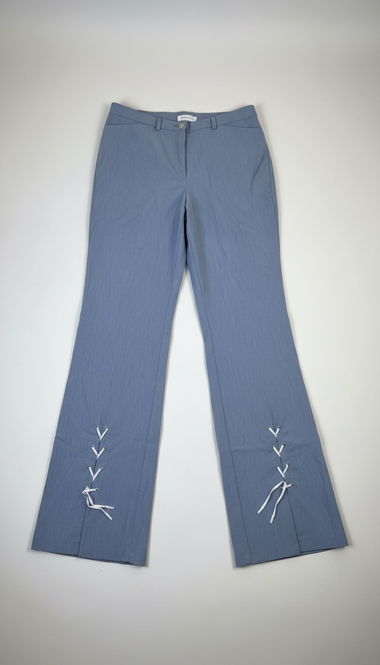 Pantalon pate d'elephant bleu 