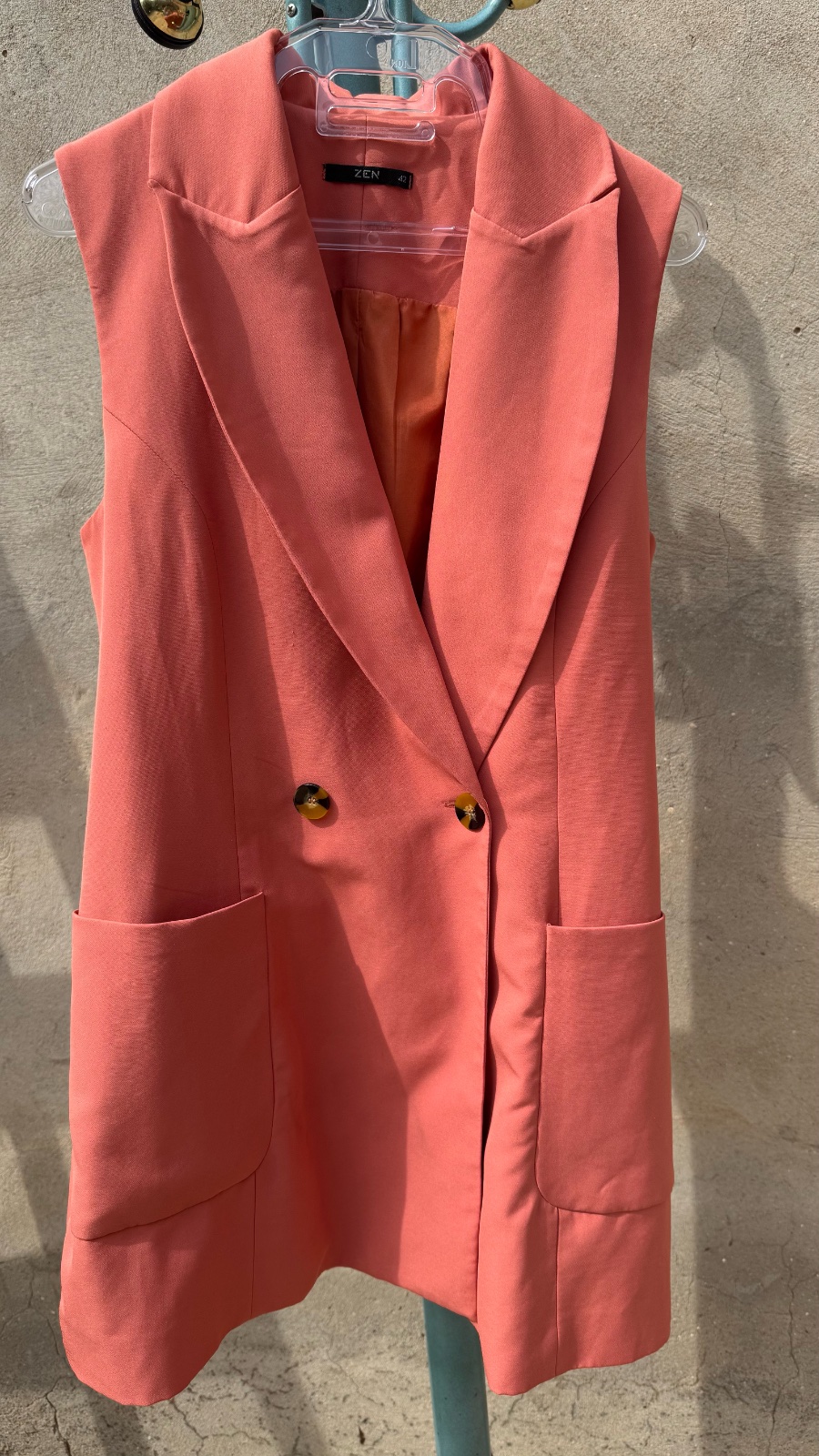 Blazer sans manche longue