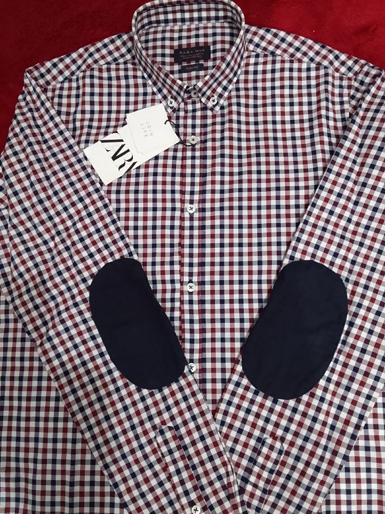 Chemise pour homme a carreaux 