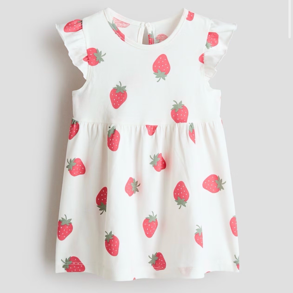 Robe bébé fille en coton