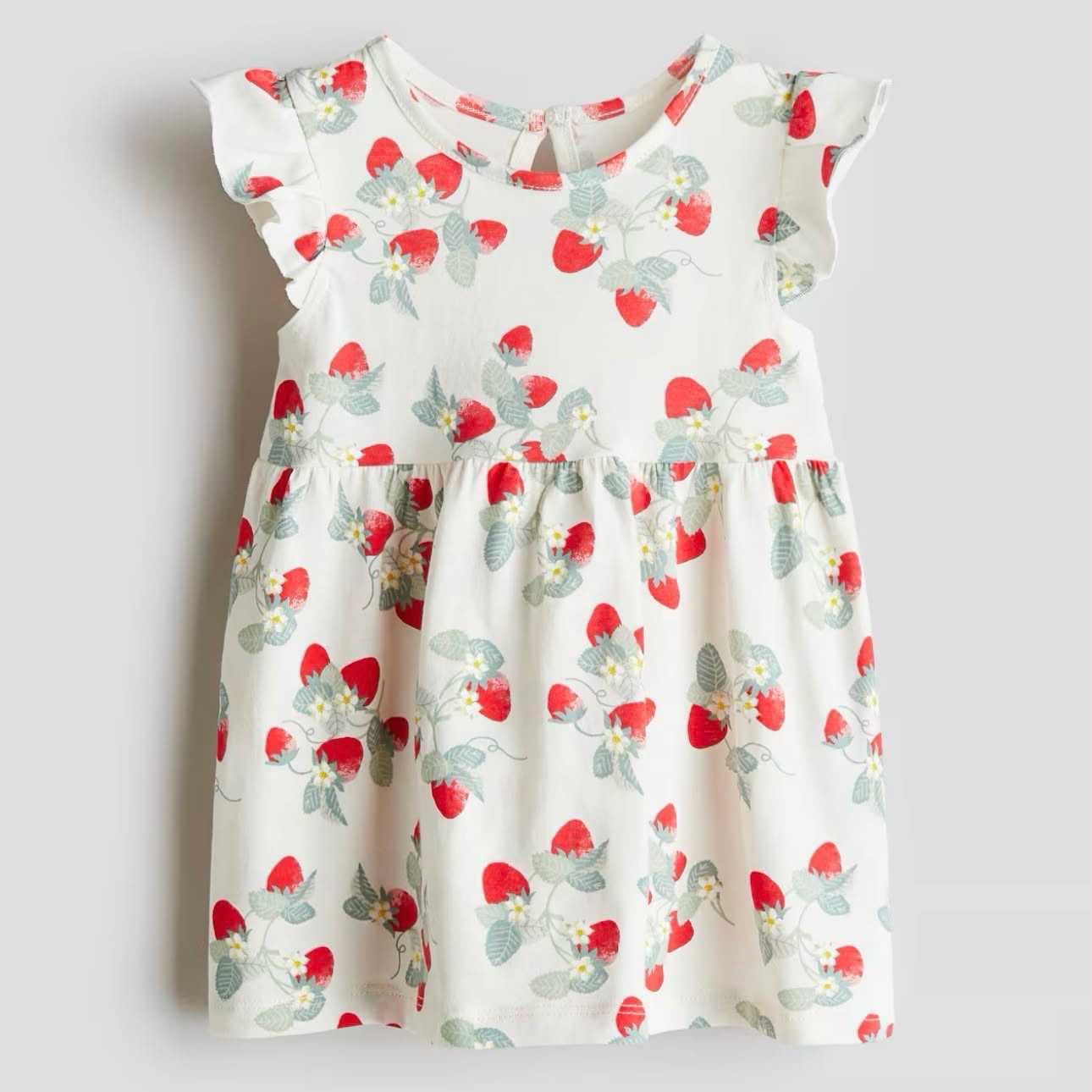 Robe bébé fille en coton
