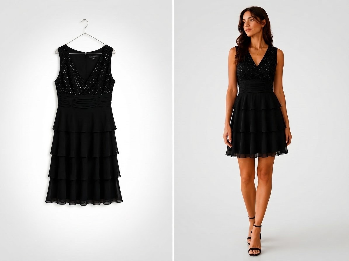 Robe noire élégante 🖤