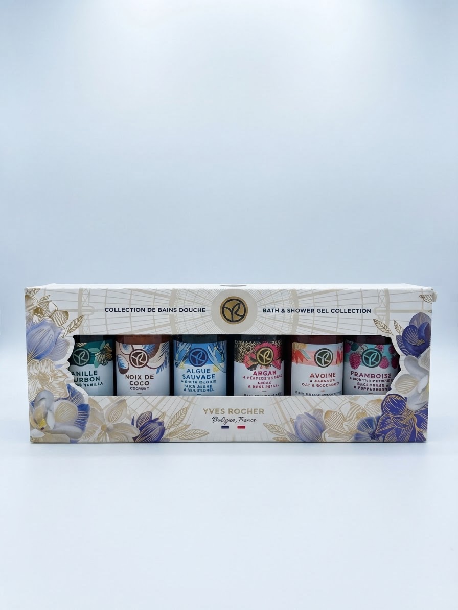 ✨ Coffret Yves Rocher – 6 Mini Gels Douche