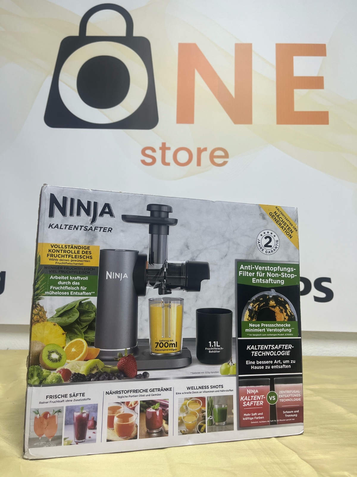 🧃 Extracteur de Jus à Froid NINJA