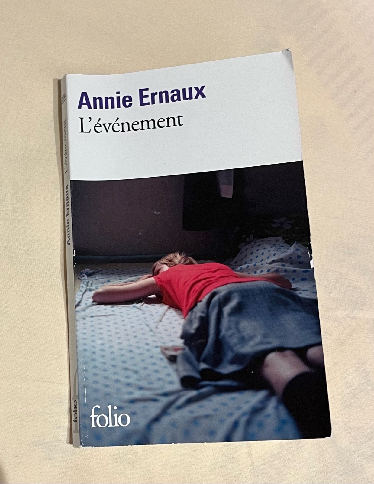 Livre L'événement 