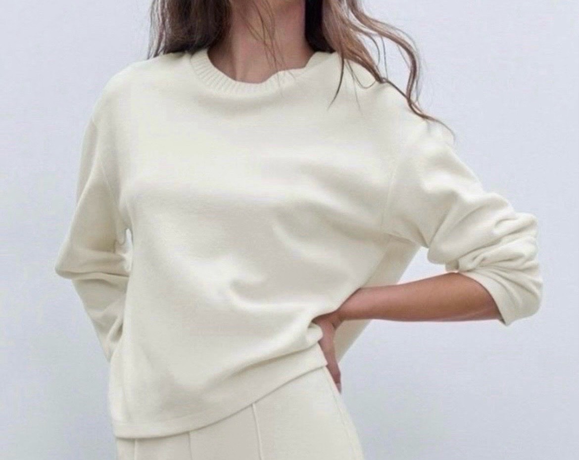 Pull Stradivarius en maille jersey état neuf