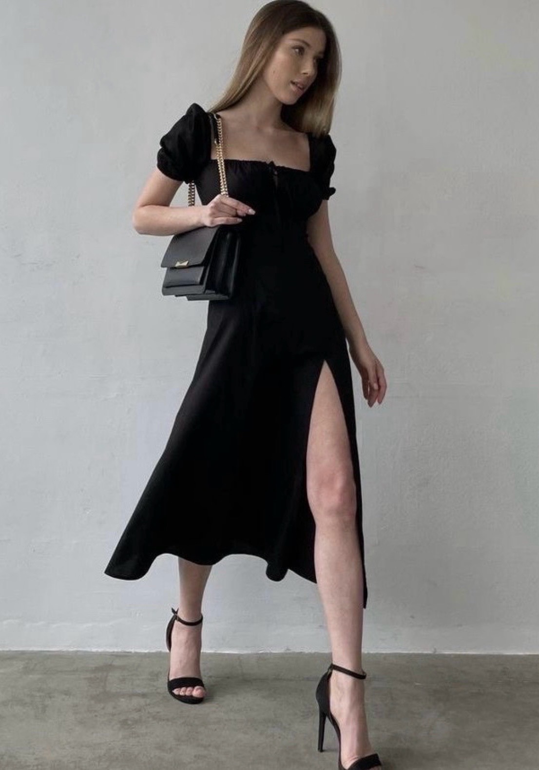 Robe d'été avec fente 