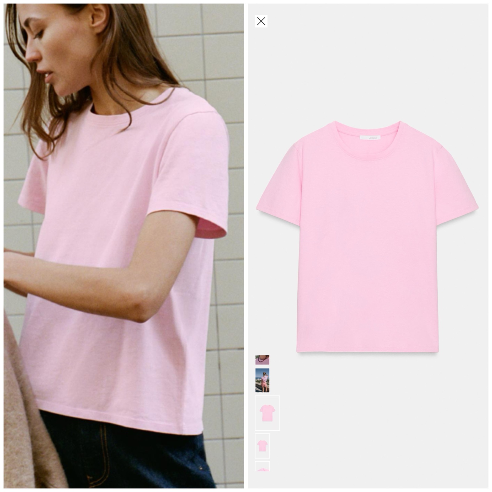 T-shirt Zara état neuf