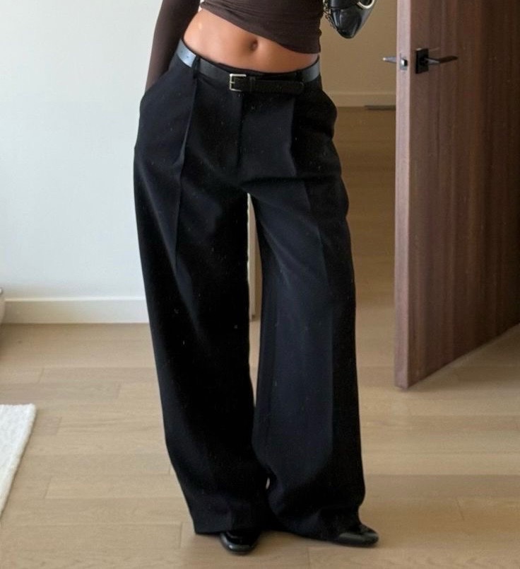 Pantalon Bershka Wide Leg