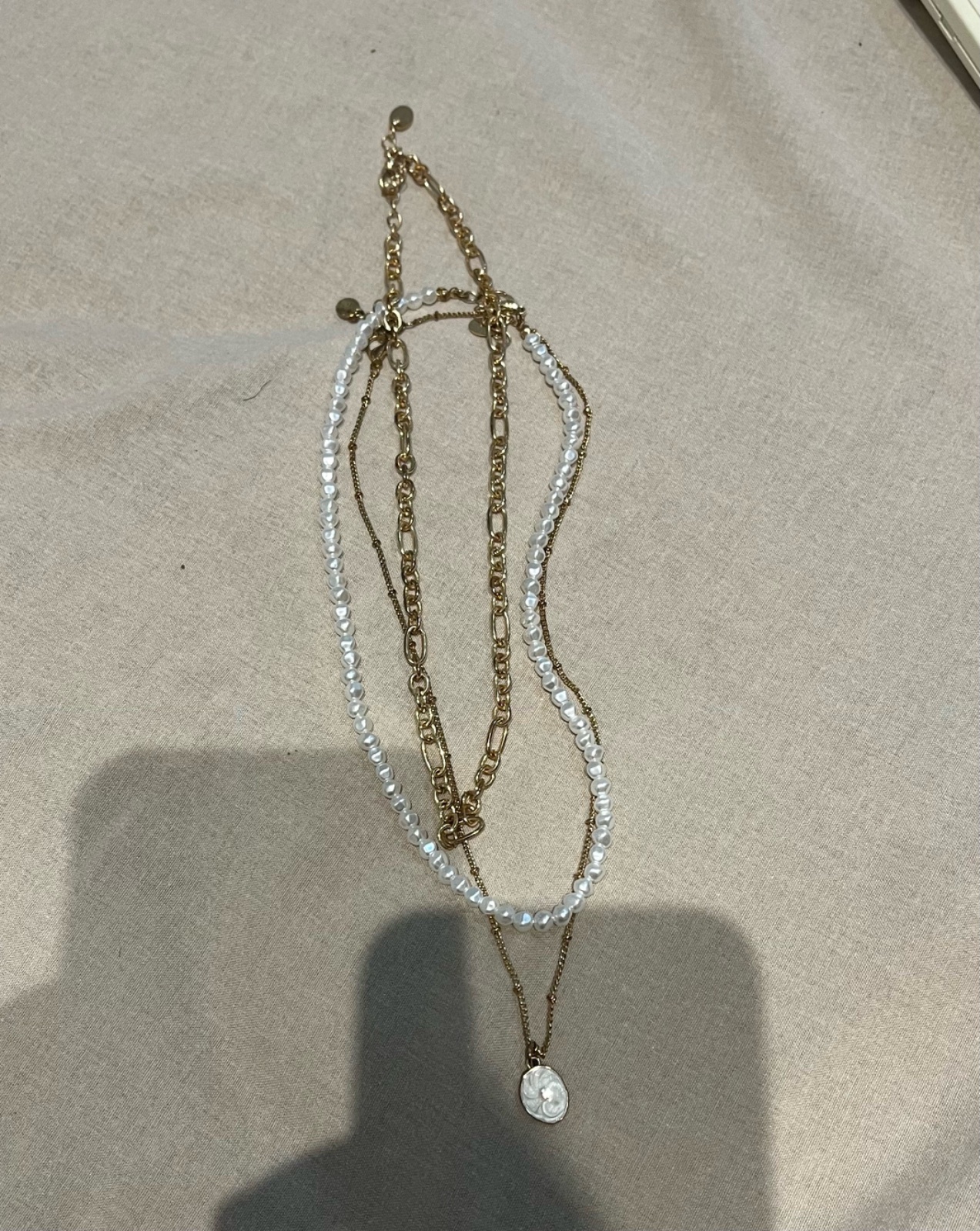 3 colliers Stradivarius