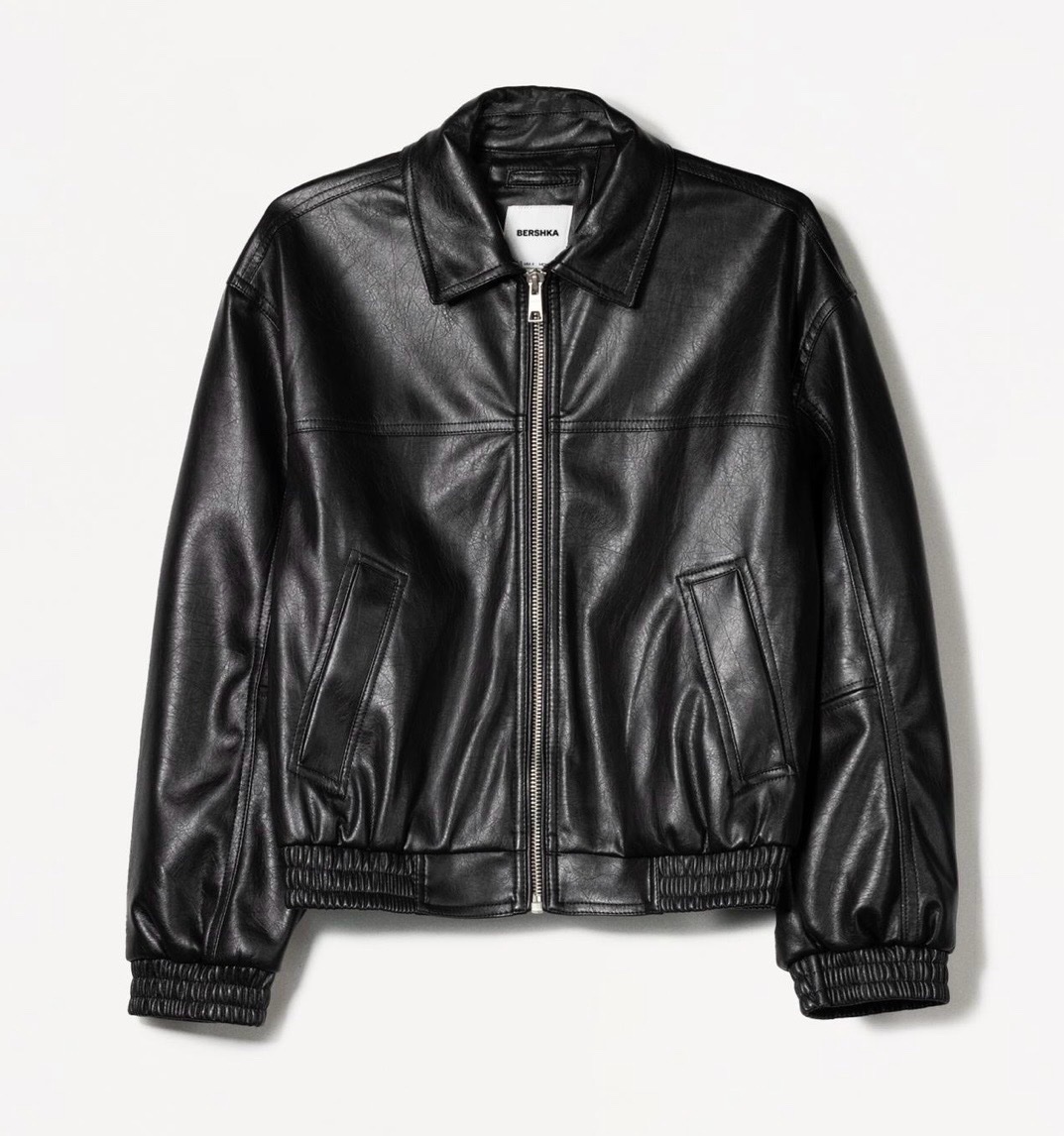 Veste similicuir Bershka