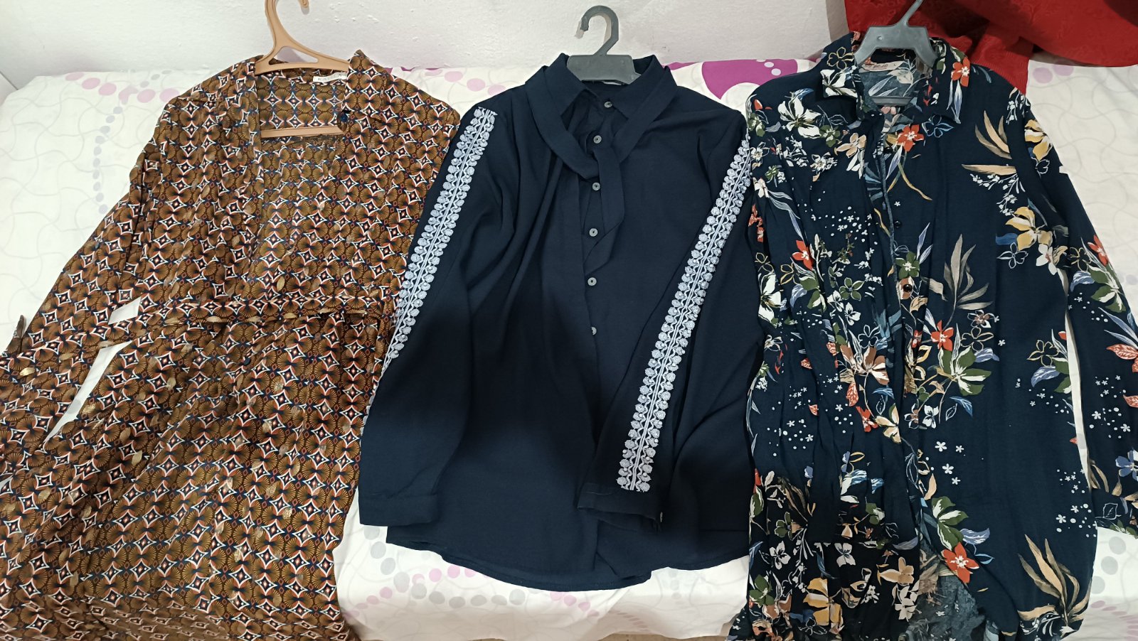 Chemise fluide fleurie 