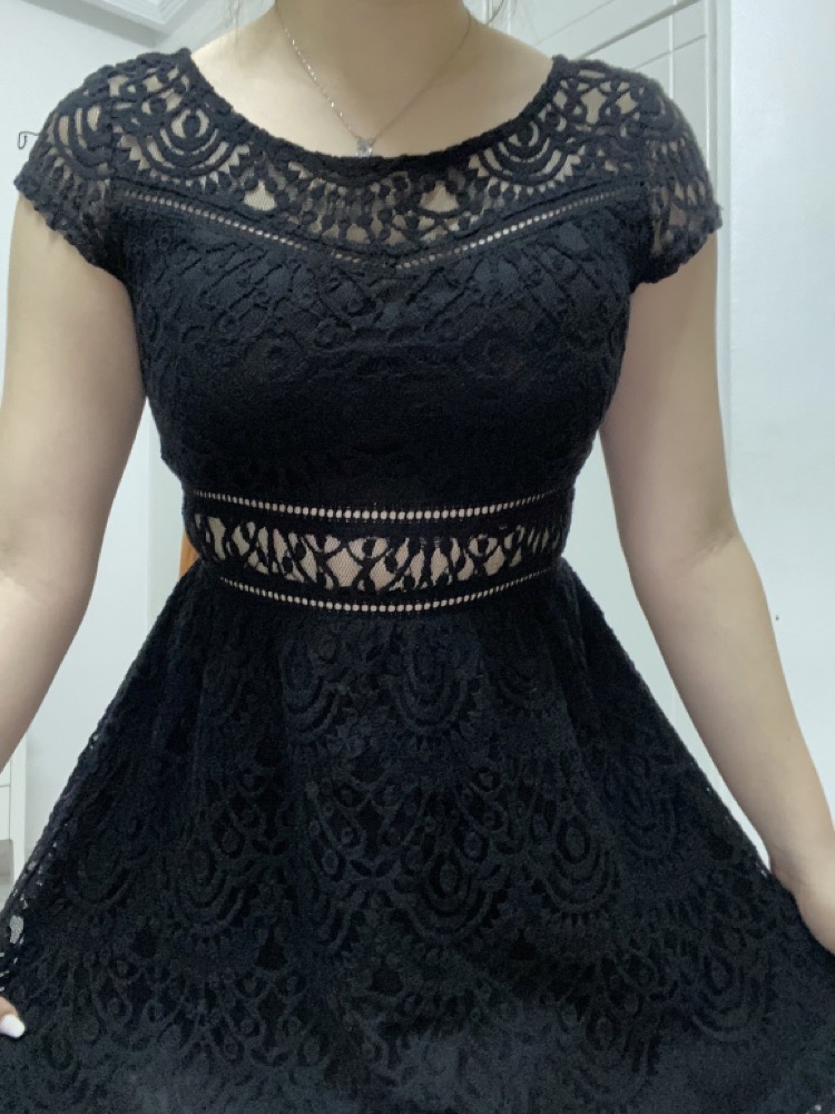 robe h&m noir