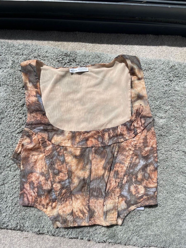 angels corset top bershka neuf 