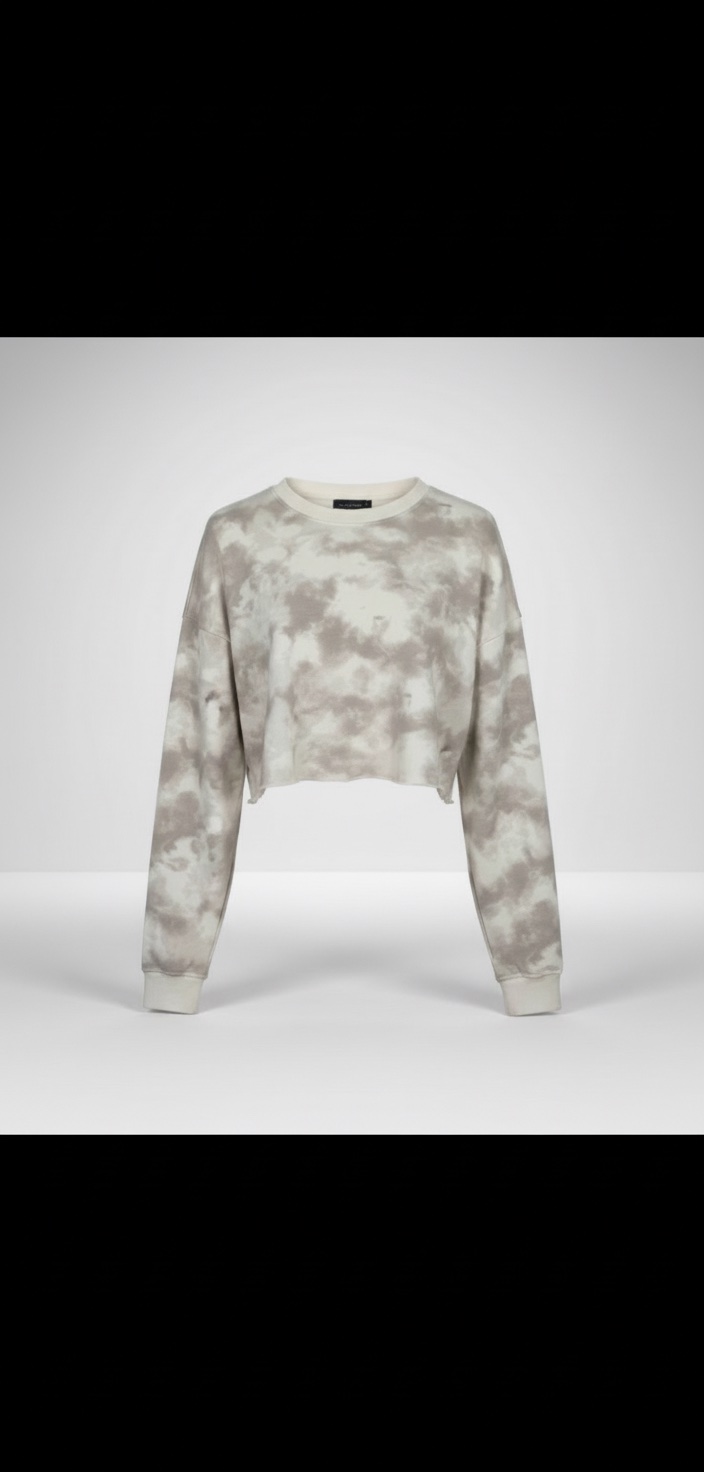 Crop sweatshirt bershka 