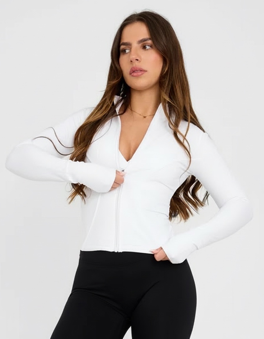 White Bbl jacket jamais porté