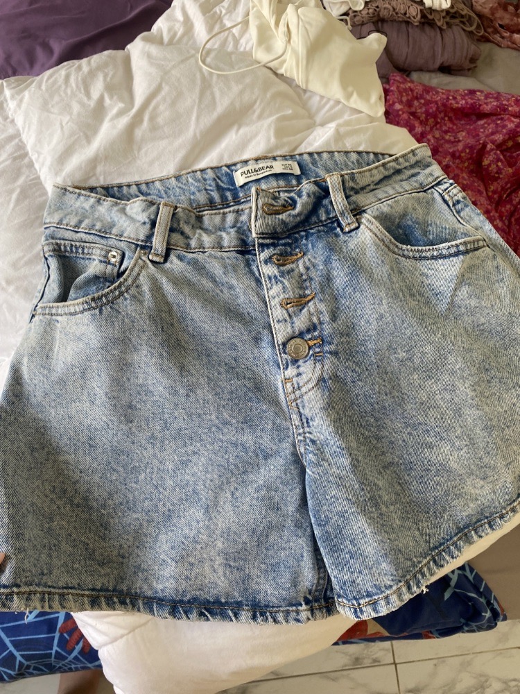 short denim pull&bear 