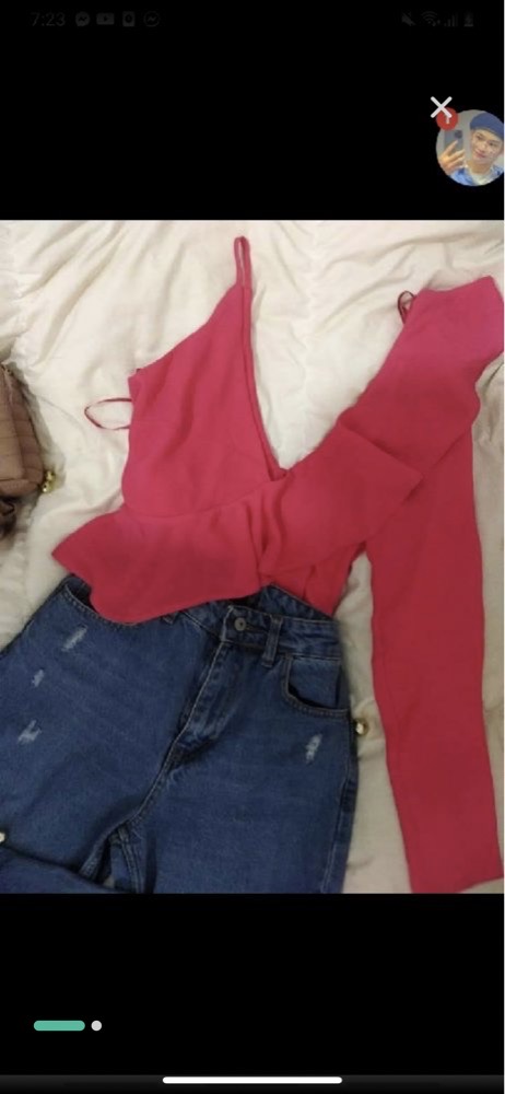 top fushia neuf