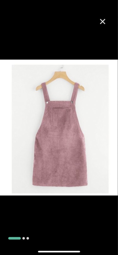 salopette rose poudré neuf