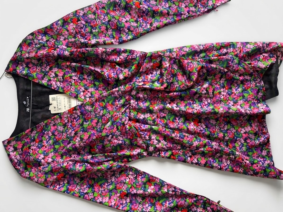 Robe fleurie courte