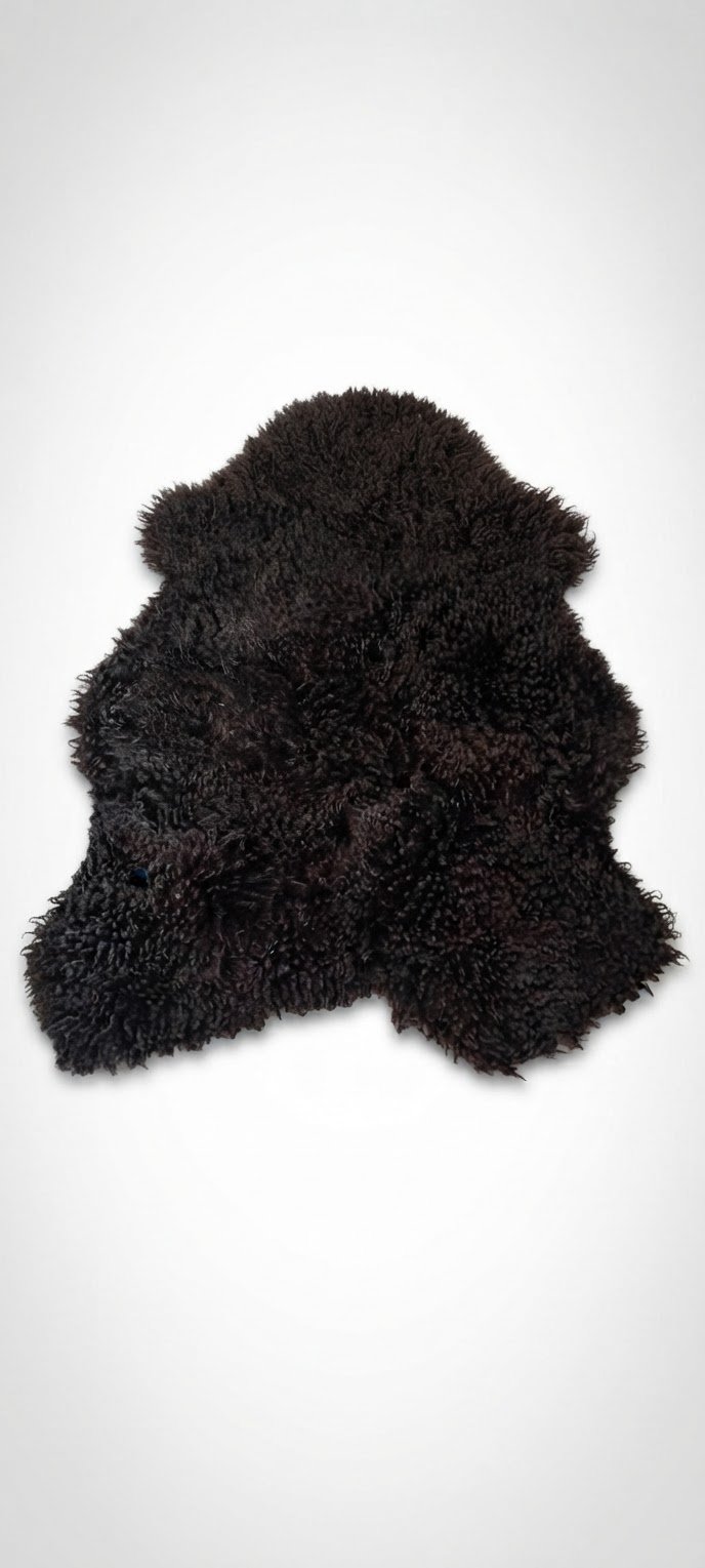 Tapis en vrai peau de mouton 