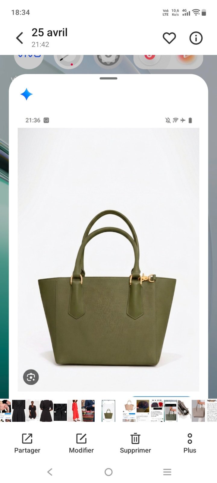 Tote bag Dagne Dover