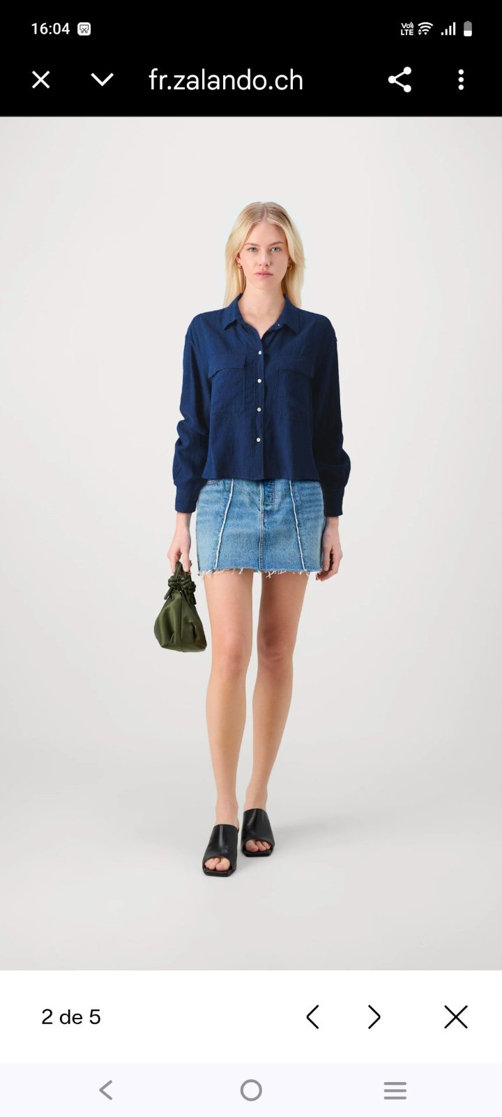 Chemise lin Gap oversize 