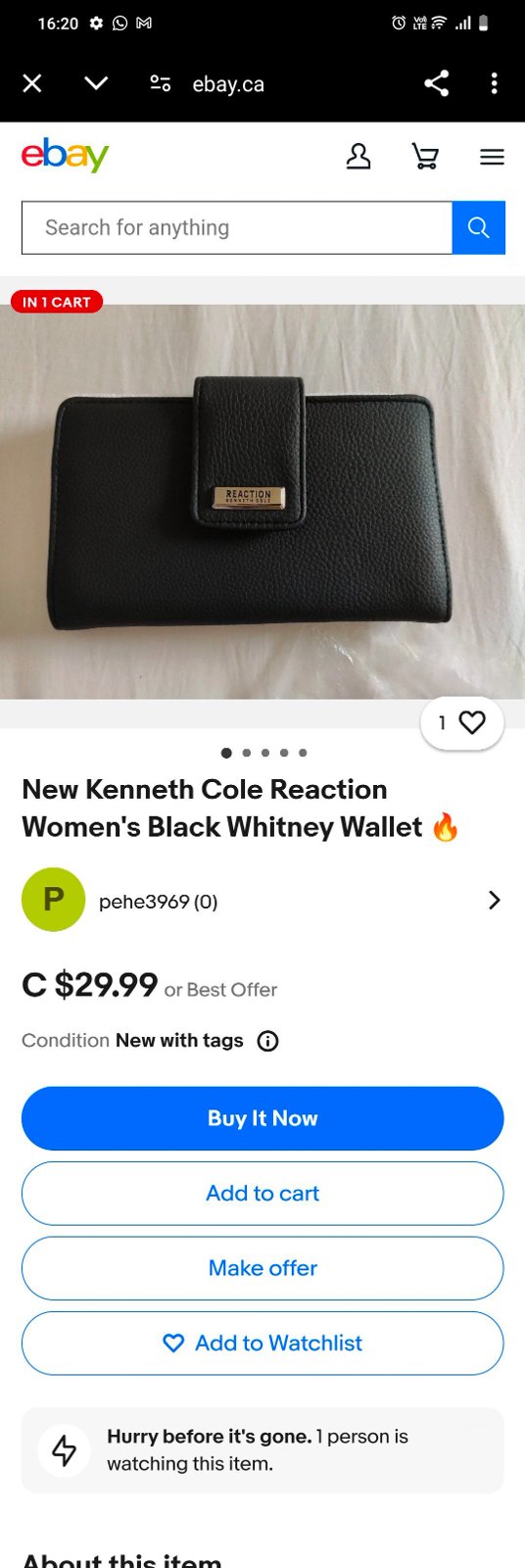 Portefeuille kennethh cole