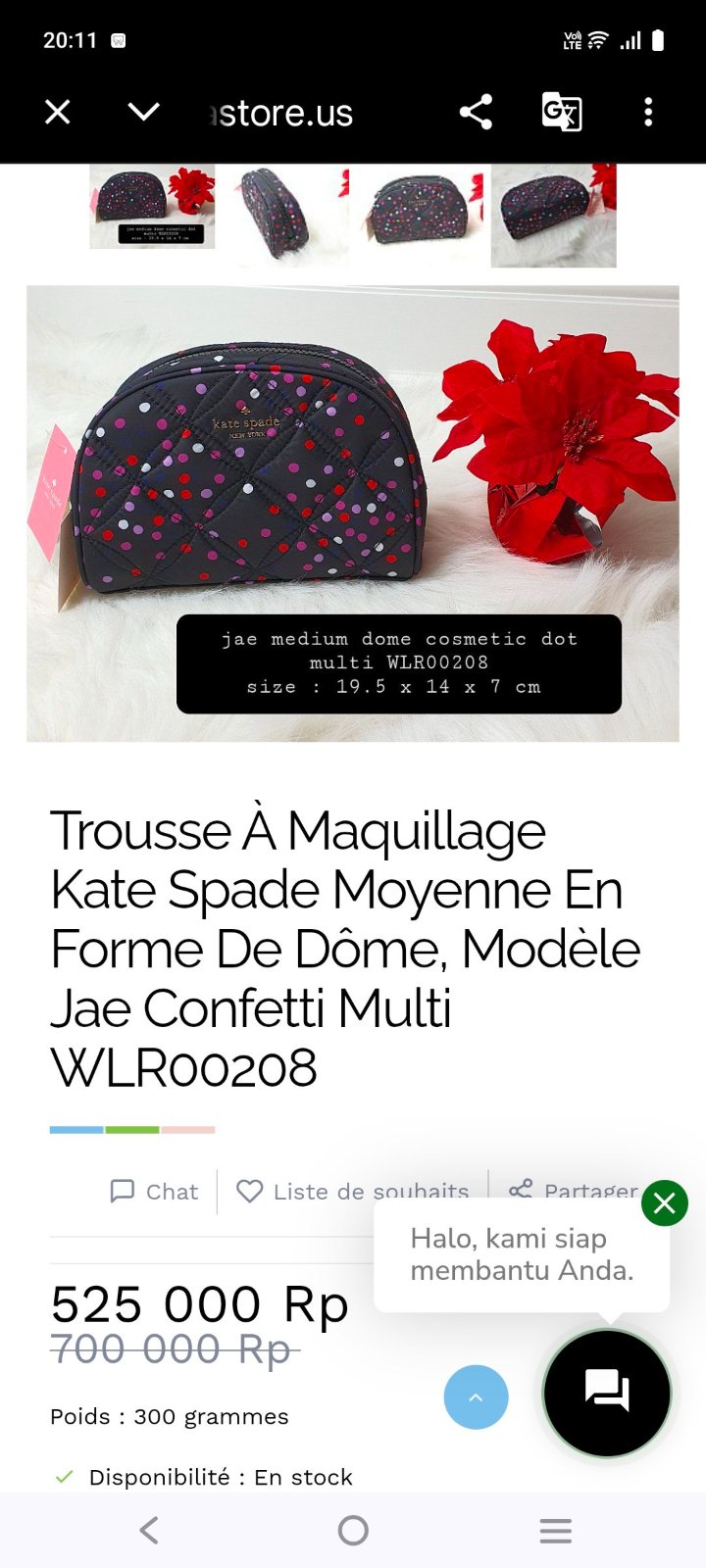 Trousse Kate spade 
