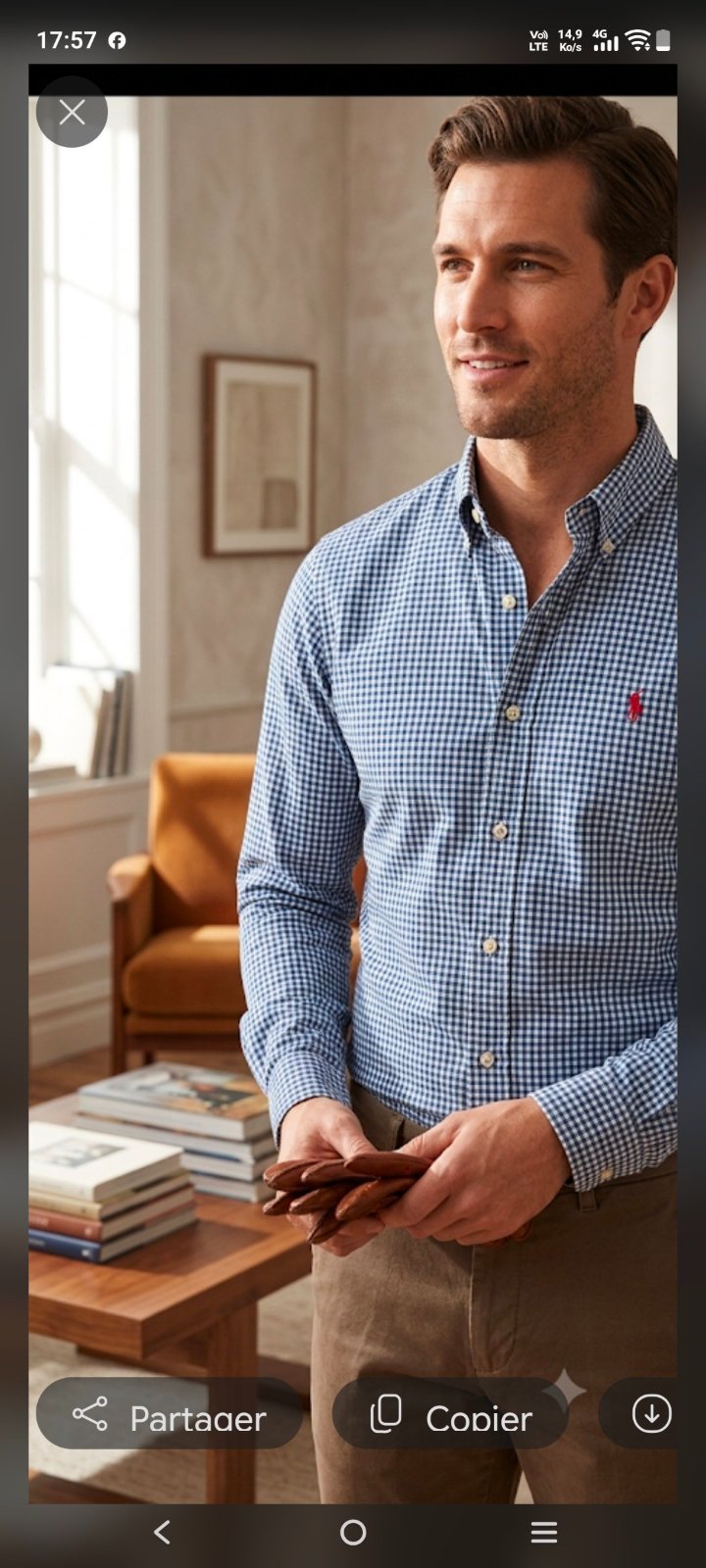 Chemise homme Ralph Lauren 