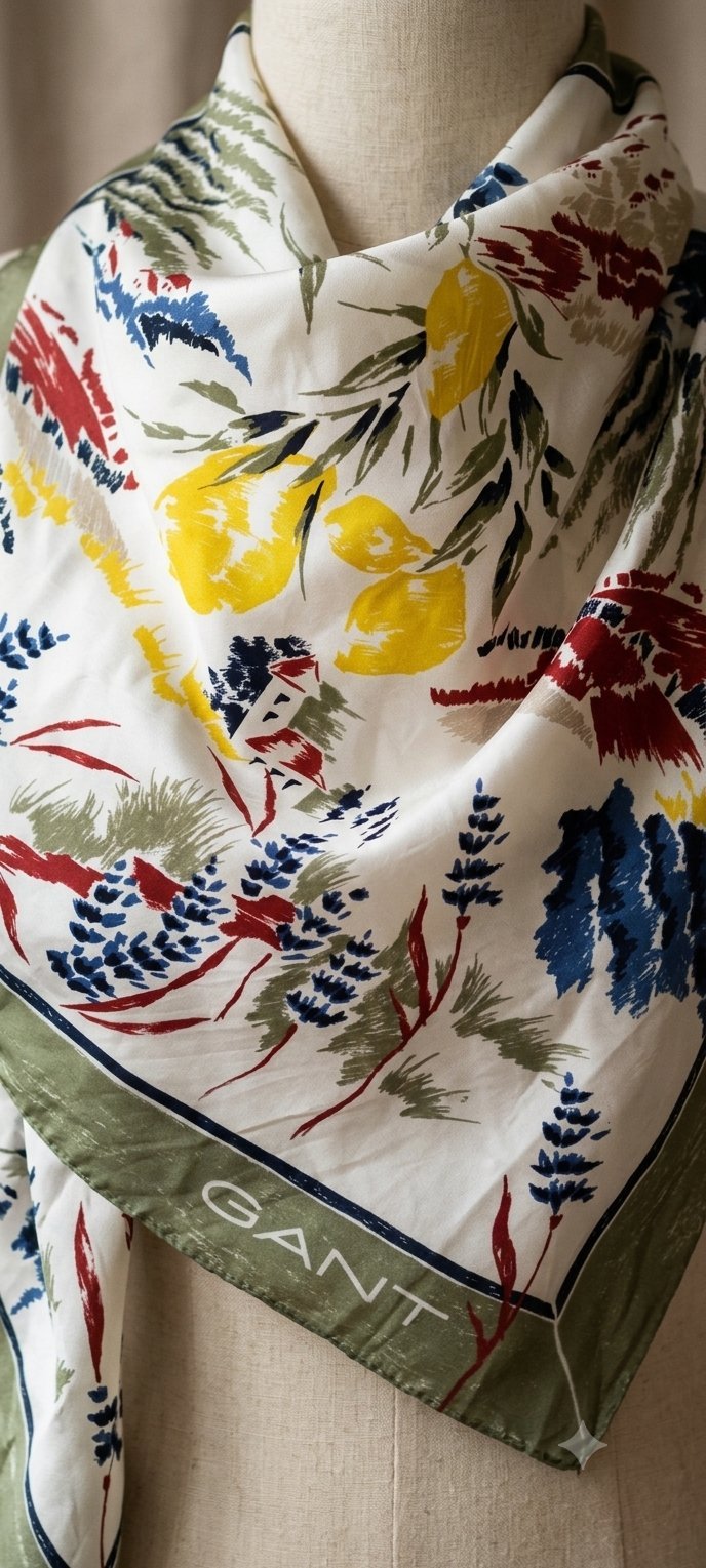 Foulard en soie Gant 